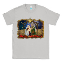 Moon Dust merry christmas holy family Classic Tee - RanaPortraitStore