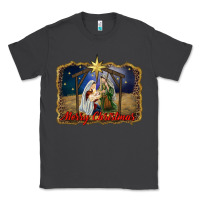 Smoke merry christmas holy family Classic Tee - RanaPortraitStore