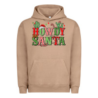 Pigment Burro howdy santa Urban Hoodie - MaliasSmallBusiness