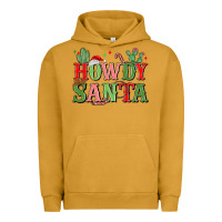 Pigment Peanut Butter howdy santa Urban Hoodie - MaliasSmallBusiness