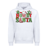 White howdy santa Urban Hoodie - MaliasSmallBusiness