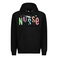 Black coffee scrubs rubber gloves nurse Premium Hoodie - MaliasSmallBusiness
