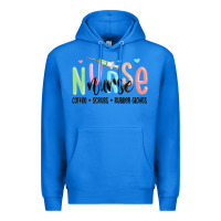 True Royal coffee scrubs rubber gloves nurse Premium Hoodie - MaliasSmallBusiness