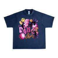 Navy dance vibes Urban Heavy Tee - MaliasSmallBusiness