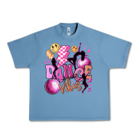 Pebble Blue dance vibes Urban Heavy Tee - MaliasSmallBusiness