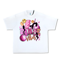 White dance vibes Urban Heavy Tee - MaliasSmallBusiness