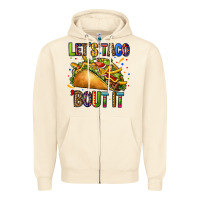 Sandshell lets taco bout it Zipper Hoodie - CTS Tumbler Store