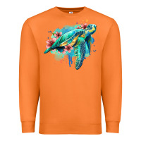 Carrot floral turtle Premium Sweatshirt - Jasminsmagicworld