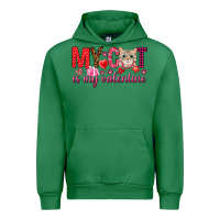 Emerald my cat is my valentine Urban Hoodie - NancyCooperArtShop