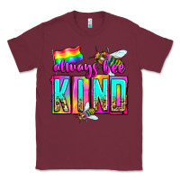 Burgundy always bee kind Classic Tee - Zillion Design Studio