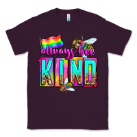 Plum always bee kind Classic Tee - Zillion Design Studio