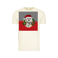 Vintage Arctic Christmas Bichon frise dog Vintage Tee - BarkalooDesign