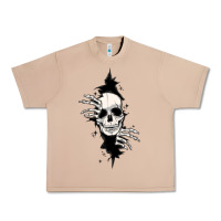 Burro skull in the wall file Urban Heavy Tee - MaliasSmallBusiness