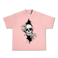 Skull In The Wall File Urban Heavy Tee | Teevron
