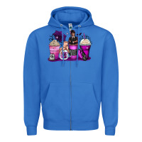 True Royal wednesday coffee cups Zipper Hoodie - Zillion Design Studio