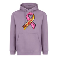 Lavender breast cancer sport ribbons Heavyweight Hoodie - AdoDesignShop