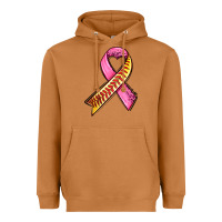 Meerkat breast cancer sport ribbons Heavyweight Hoodie - AdoDesignShop