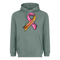 Sage breast cancer sport ribbons Heavyweight Hoodie - AdoDesignShop
