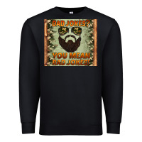Black dad jokes you mean rad jokes Premium Sweatshirt - Artiststas