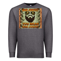 Charcoal Heather dad jokes you mean rad jokes Premium Sweatshirt - Artiststas