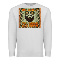Dove Grey dad jokes you mean rad jokes Premium Sweatshirt - Artiststas