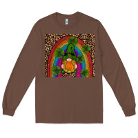Chestnut st patricks day gnomes shamrock rainwow Long Sleeve Tee - RanaPortraitStore