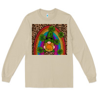 Mushroom st patricks day gnomes shamrock rainwow Long Sleeve Tee - RanaPortraitStore