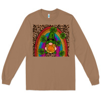 Toasted Coconut st patricks day gnomes shamrock rainwow Long Sleeve Tee - RanaPortraitStore