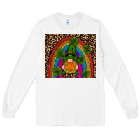 White st patricks day gnomes shamrock rainwow Long Sleeve Tee - RanaPortraitStore