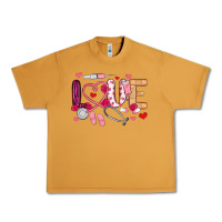Peanut Butter love nurse valentines day Urban Heavy Tee - MaliasSmallBusiness