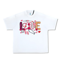 White love nurse valentines day Urban Heavy Tee - MaliasSmallBusiness