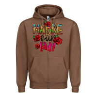 Chestnut madre our lady Zipper Hoodie - CTS Tumbler Store
