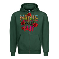 Sports Green madre our lady Zipper Hoodie - CTS Tumbler Store