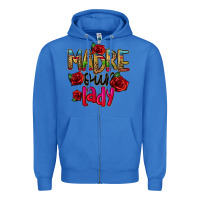 True Royal madre our lady Zipper Hoodie - CTS Tumbler Store