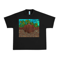 Black custom cactus and sunflowers leopard turquoise Urban Heavy Tee - Artiststas