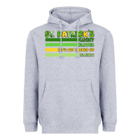 Heather Grey st. patricks lucky clover  artiststas Heavyweight Hoodie - Artiststas