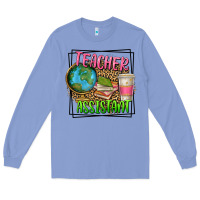 Colony Blue teacher assistant Long Sleeve Tee - texasbilliewilder