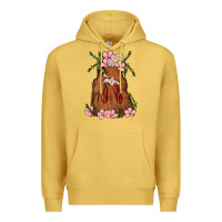 Antique Gold chicken Premium Hoodie - MaliasSmallBusiness