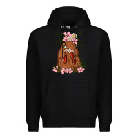 Black chicken Premium Hoodie - MaliasSmallBusiness