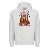 Dove Grey chicken Premium Hoodie - MaliasSmallBusiness