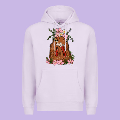 Chicken Premium Hoodie Designed By Maliassmallbusiness