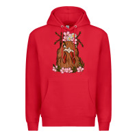 Red chicken Premium Hoodie - MaliasSmallBusiness