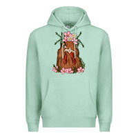 Seafoam chicken Premium Hoodie - MaliasSmallBusiness