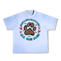 Just A Girl Who Loves All Her Dogs Urban Heavy Tee | Teevron