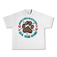 Lunar Rock just a girl who loves all her dogs Urban Heavy Tee - MaliasSmallBusiness