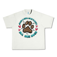 Pistachio just a girl who loves all her dogs Urban Heavy Tee - MaliasSmallBusiness