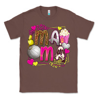Chestnut mama volleyball with popcorn Classic Tee - texasbilliewilder