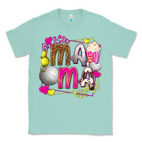 Seafoam mama volleyball with popcorn Classic Tee - texasbilliewilder