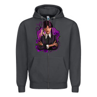 Smoke wednesday Zipper Hoodie - Zillion Design Studio