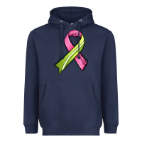 Navy breast cancer sport ribbons Heavyweight Hoodie - AdoDesignShop